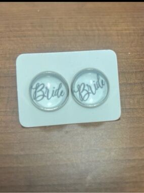 Bride Stud Earrings